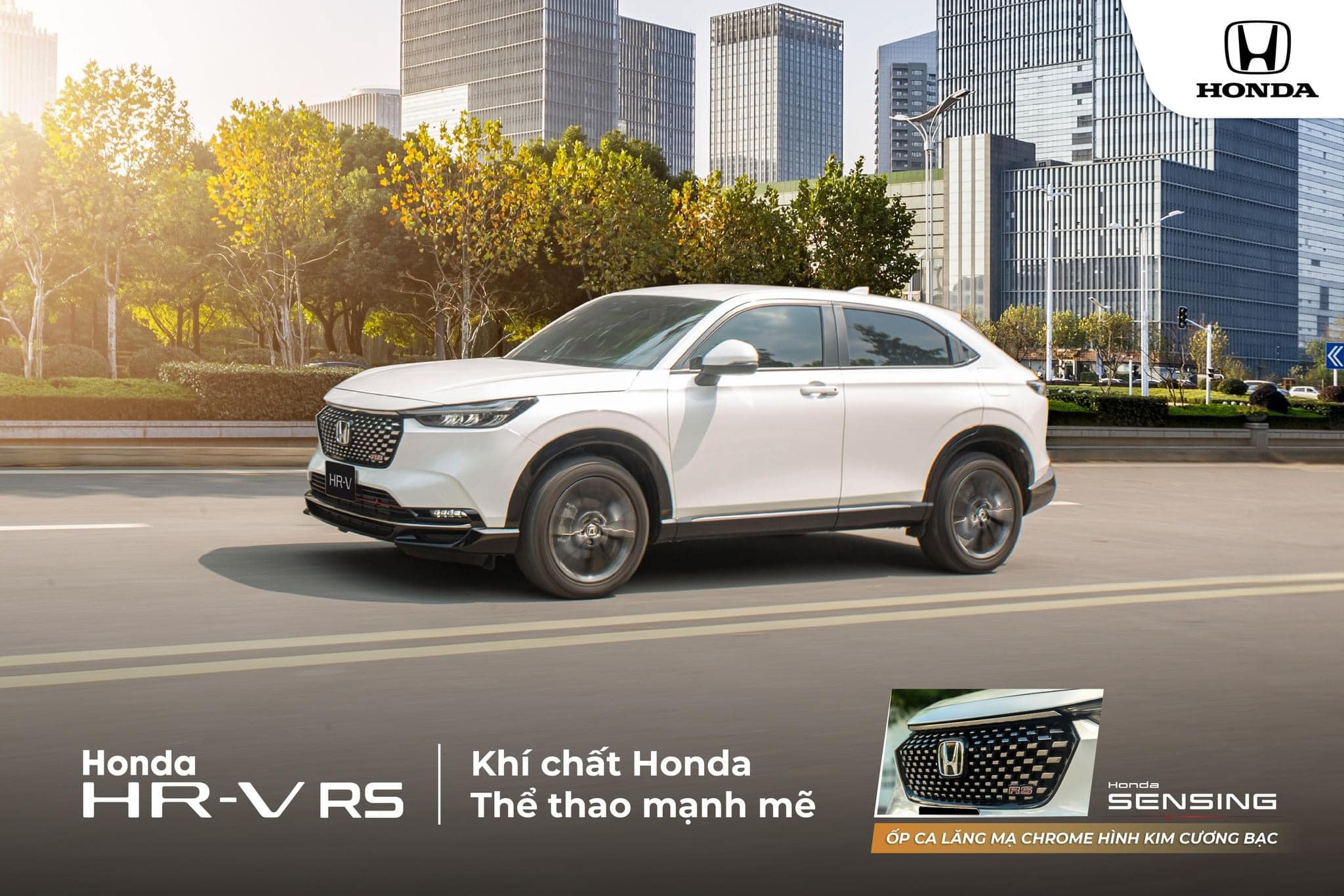 Honda HR-V màu xám phong cách