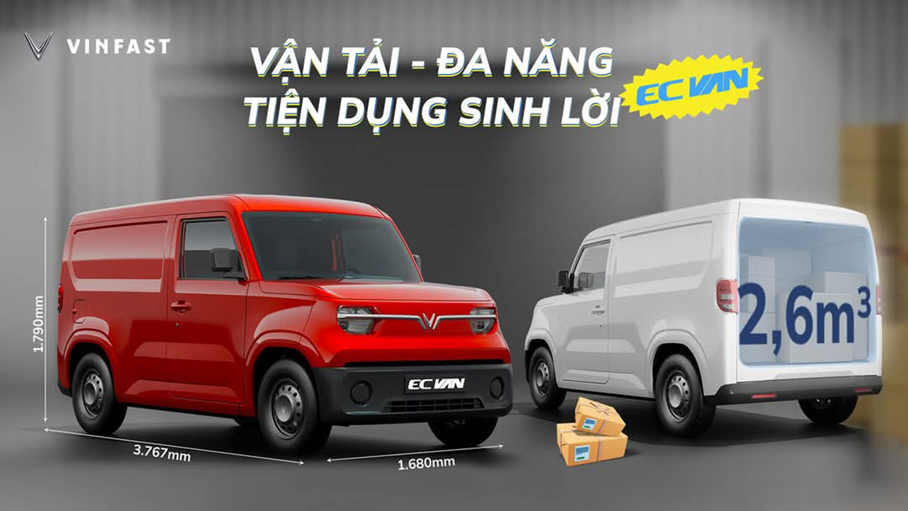 VinFast EC Van Nội Thất